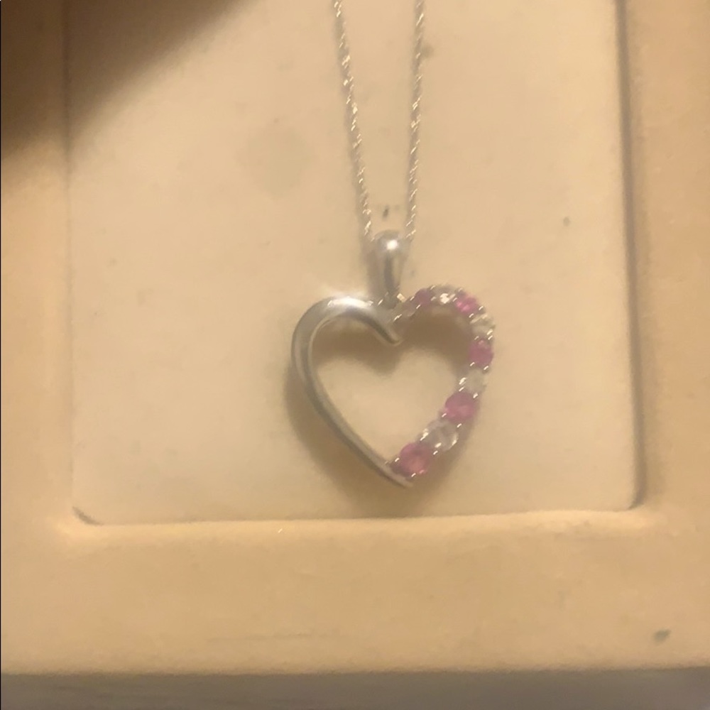 12k white gold necklace